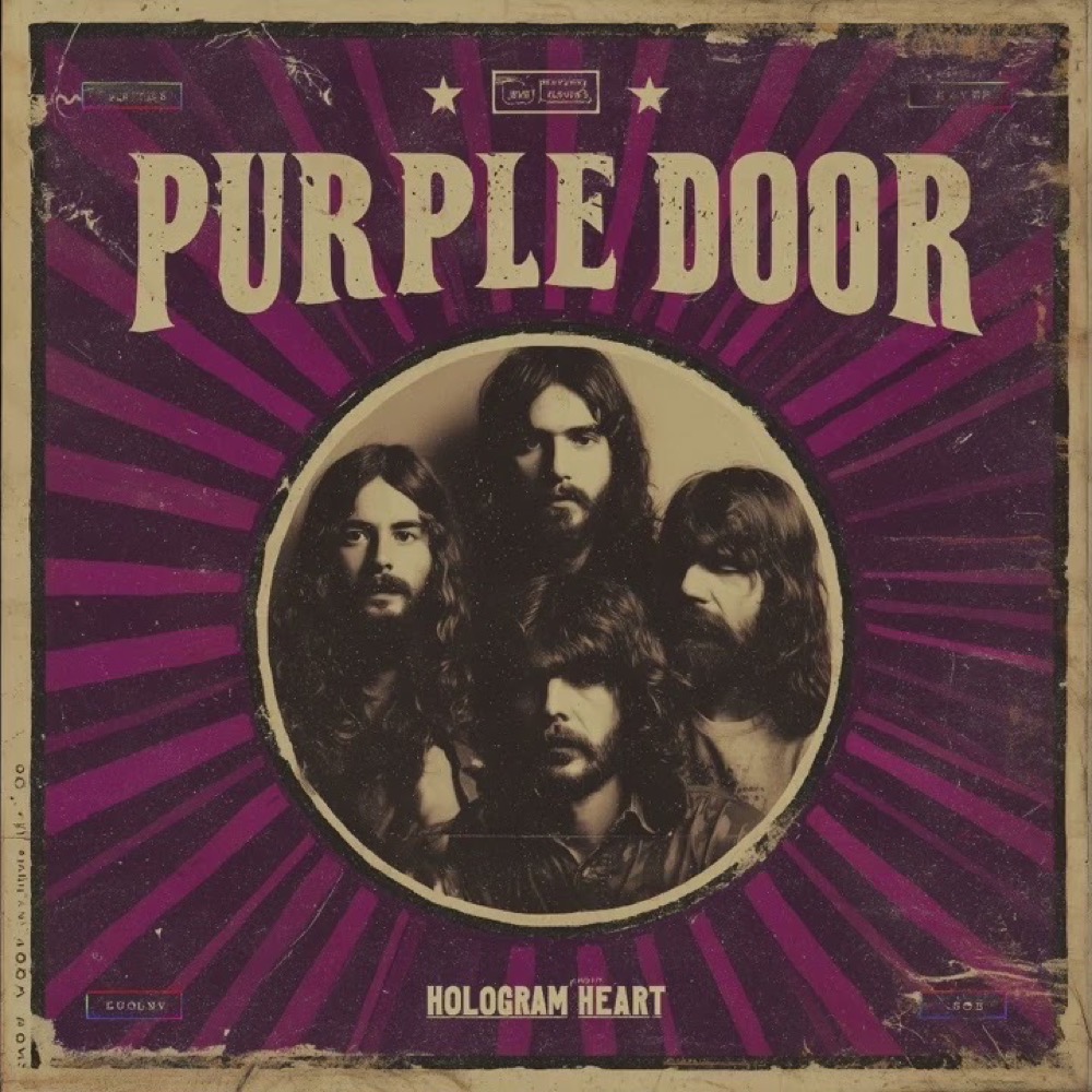 Hologram Heart — Purple Door
